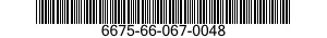 6675-66-067-0048 PARALLEL RULER 6675660670048 660670048