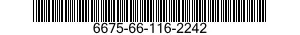 6675-66-116-2242 POLE,RANGE 6675661162242 661162242
