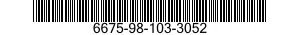 6675-98-103-3052  6675981033052 981033052