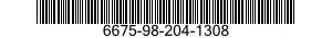 6675-98-204-1308  6675982041308 982041308