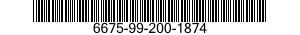 6675-99-200-1874  6675992001874 992001874