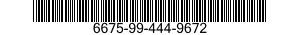 6675-99-444-9672  6675994449672 994449672