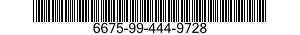 6675-99-444-9728  6675994449728 994449728