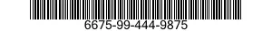 6675-99-444-9875  6675994449875 994449875