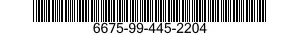 6675-99-445-2204  6675994452204 994452204
