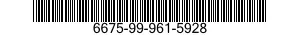 6675-99-961-5928  6675999615928 999615928