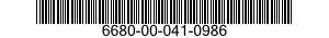 6680-00-041-0986  6680000410986 000410986