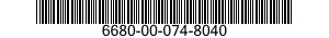6680-00-074-8040  6680000748040 000748040