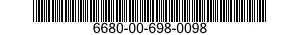 6680-00-698-0098  6680006980098 006980098
