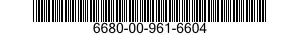 6680-00-961-6604  6680009616604 009616604