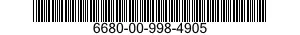 6680-00-998-4905 TRANSMITTER,LIQUID QUANTITY 6680009984905 009984905