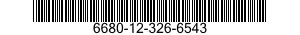 6680-12-326-6543 METER,IMPELLER TYPE,LIQUID 6680123266543 123266543