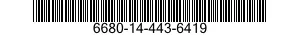 6680-14-443-6419 INDICATOR,ELECTRICAL TACHOMETER 6680144436419 144436419