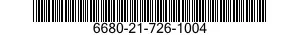 6680-21-726-1004  6680217261004 217261004