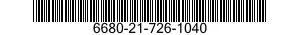 6680-21-726-1040  6680217261040 217261040