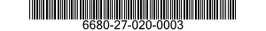6680-27-020-0003 FLOAT AND ROD,FLOWMETER 6680270200003 270200003