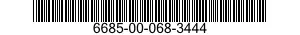 6685-00-068-3444 GAGE,PRESSURE,DIAL INDICATING 6685000683444 000683444