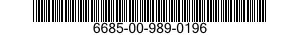6685-00-989-0196  6685009890196 009890196