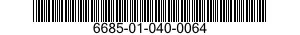 6685-01-040-0064 THERMOMETER,INDICATING,CAPILLARY TUBE AND BULB 6685010400064 010400064