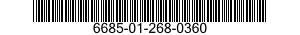 6685-01-268-0360 THERMOMETER,SELF-INDICATING 6685012680360 012680360