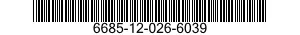 6685-12-026-6039  6685120266039 120266039