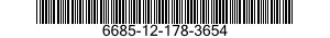 6685-12-178-3654 GAGE,COMPOUND PRESSURE-VACUUM,DIAL INDICATING 6685121783654 121783654
