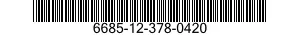 6685-12-378-0420 TRANSMITTER,TEMPERATURE,ELECTRICAL RESISTANCE 6685123780420 123780420