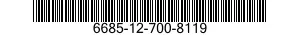 6685-12-700-8119 THERMOMETER,SELF-INDICATING,DIGITAL 6685127008119 127008119