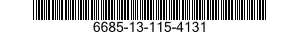 6685-13-115-4131 THERMOMETER,SELF-INDICATING,BIMETALLIC 6685131154131 131154131