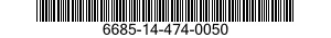 6685-14-474-0050 OBTURATEUR PNEUMATI 6685144740050 144740050