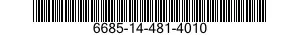 6685-14-481-4010 THERMOMETER,INDICATING,CAPILLARY TUBE AND BULB 6685144814010 144814010