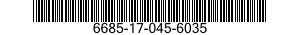 6685-17-045-6035 FLANGE,PARENT,ROLL 6685170456035 170456035