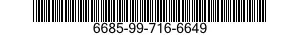 6685-99-716-6649  6685997166649 997166649