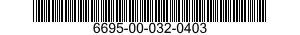 6695-00-032-0403 BEZEL,INSTRUMENT MOUNTING 6695000320403 000320403