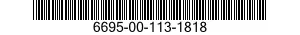 6695-00-113-1818 JEWEL AND SCREW ASSEMBLY 6695001131818 001131818