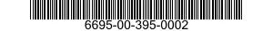 6695-00-395-0002  6695003950002 003950002