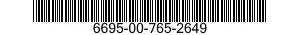 6695-00-765-2649 GAGE,FLOW PRESSURE 6695007652649 007652649