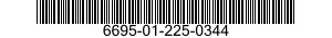 6695-01-225-0344 INDICATOR,SYMBOL INDICATING 6695012250344 012250344