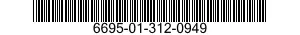 6695-01-312-0949 TRANSDUCER,MOTIONAL PICKUP 6695013120949 013120949