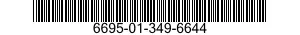 6695-01-349-6644 BEZEL,INSTRUMENT MOUNTING 6695013496644 013496644