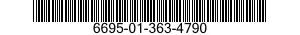 6695-01-363-4790 BEZEL,INSTRUMENT MOUNTING 6695013634790 013634790
