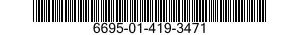 6695-01-419-3471 BEZEL,WINDOW MOUNTING 6695014193471 014193471