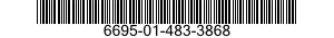 6695-01-483-3868 BEZEL,INSTRUMENT MOUNTING 6695014833868 014833868