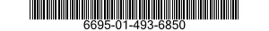 6695-01-493-6850 BEZEL,INSTRUMENT MOUNTING 6695014936850 014936850