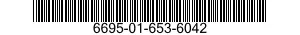 6695-01-653-6042 TRANSDUCER,MOTIONAL PICKUP 6695016536042 016536042