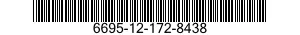 6695-12-172-8438 BEZEL,INSTRUMENT MOUNTING 6695121728438 121728438