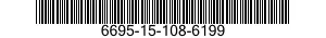 6695-15-108-6199 BEZEL,INSTRUMENT MOUNTING 6695151086199 151086199