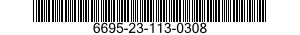 6695-23-113-0308 TEST INSTRUMENT. 6695231130308 231130308
