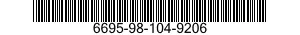 6695-98-104-9206 METER MOVEMENT 6695981049206 981049206