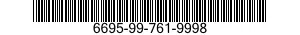 6695-99-761-9998  6695997619998 997619998